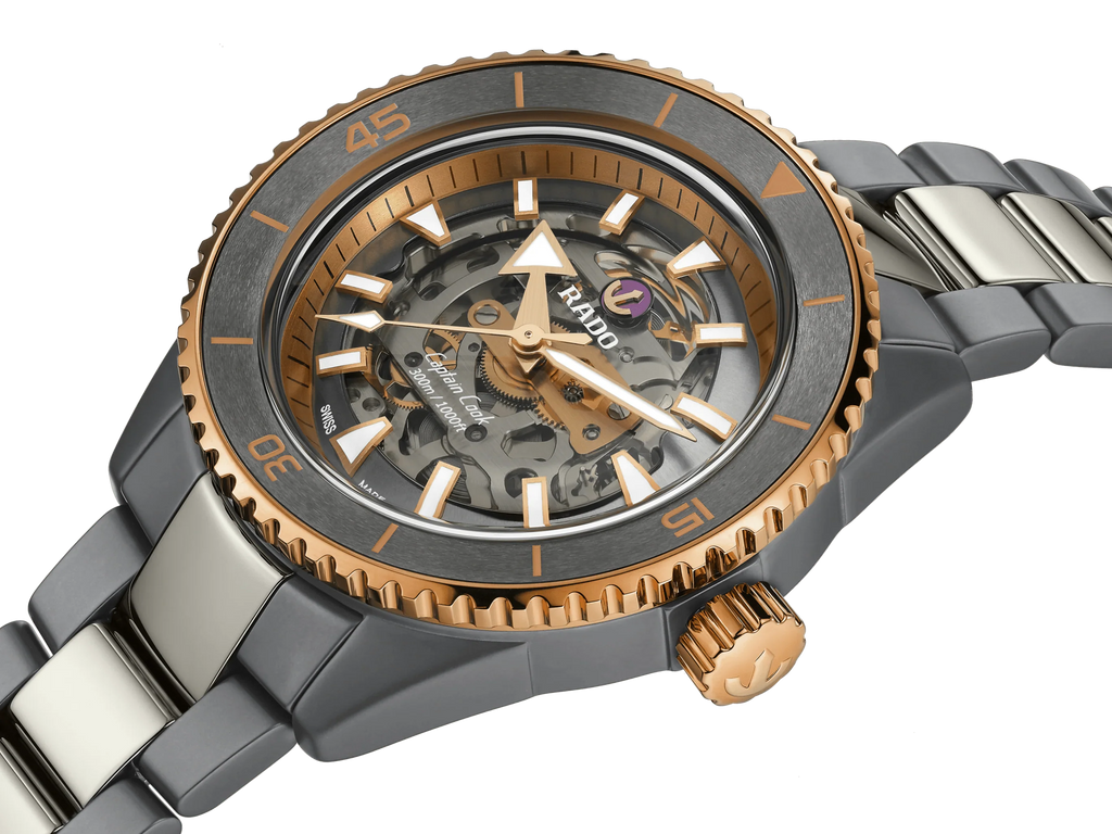 Rado Captain Cook High-Tech Ceramic Automatic Skeleton horloge R32148162
