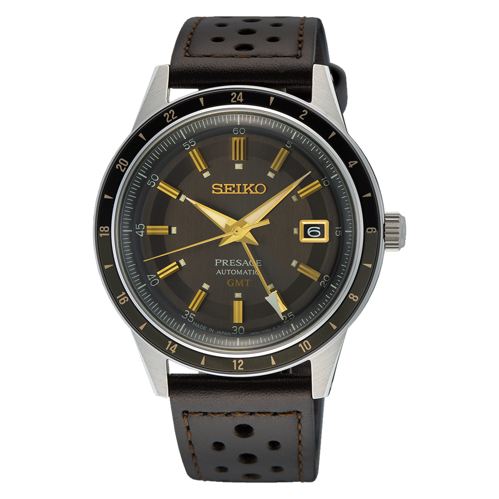 Seiko Pressage GMT Automatic horloge SSK013J1