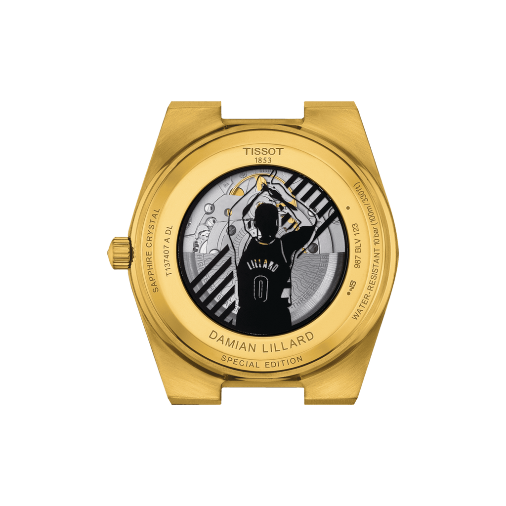 Tissot PRX powermatic 80 Damian Lillard Special horloge T1374073305100