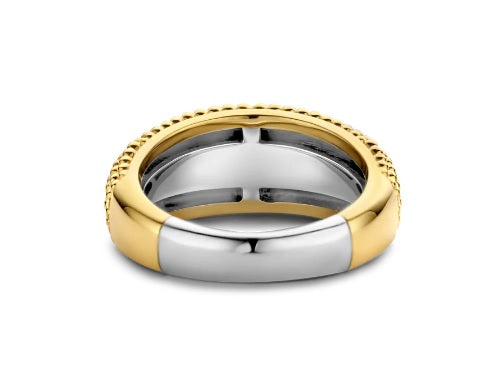 Ti Sento Milano zilveren ring goud verguld 12277SY