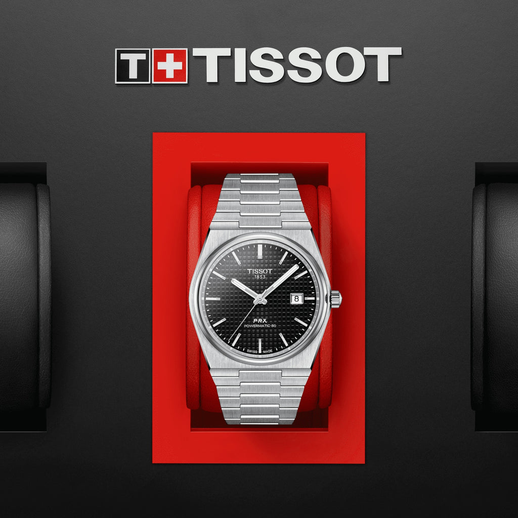 Tissot T-Classic PRX Powermatic 80 horloge T1374071105100