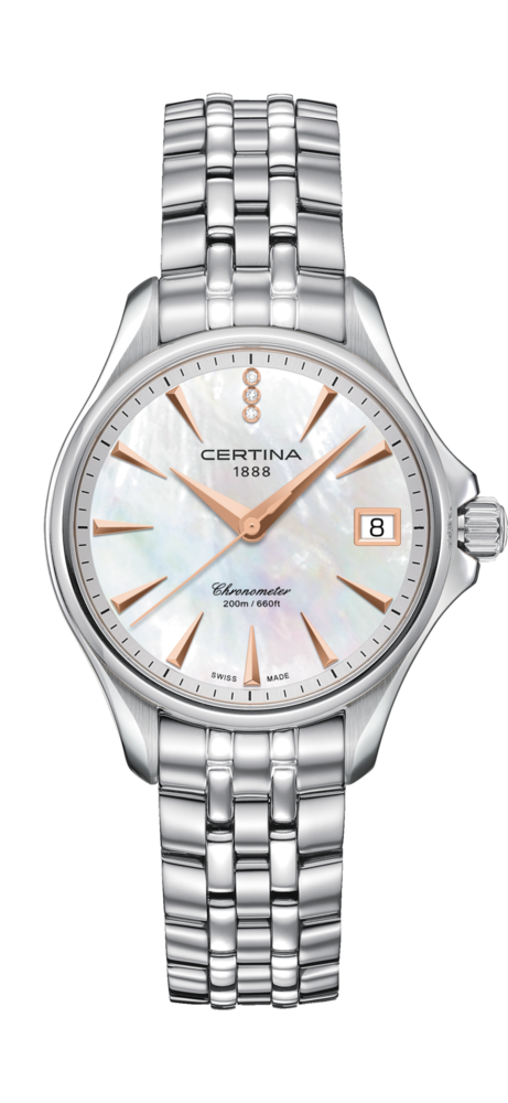 Certina Aqua DS Action Diamonds Precidrive Lady COSC horloge C0320511111600