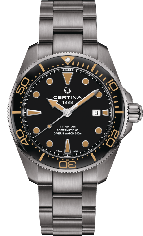 Certina DS Action Aqua Diver Powermatic 80 horloge C0326074405100