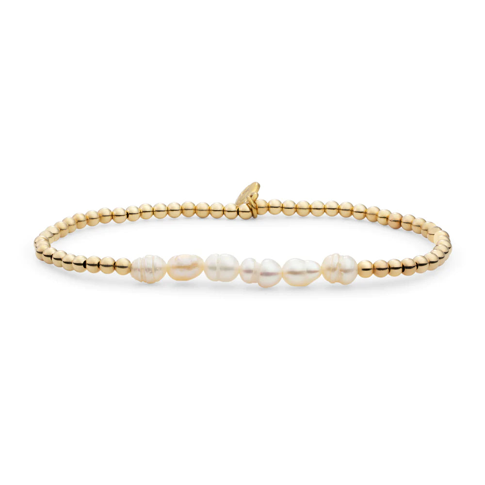 Sparkling Jewels Armband Pearl Universe Gold SBG-PEARL-3MM