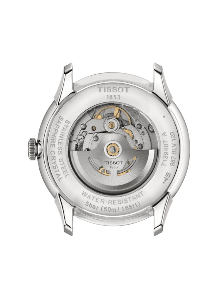 Tissot T- Classic Chemin Des Tourelles 42mm Powermatic 80 horloge T1394071626100