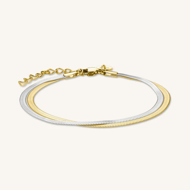 Rosefield Jewelry Duo Snake Bracelet