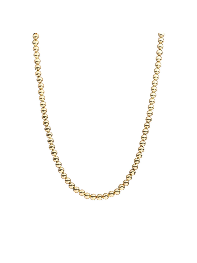 Sparkling Jewels Collier geel verguld NLK-G-6MM-042