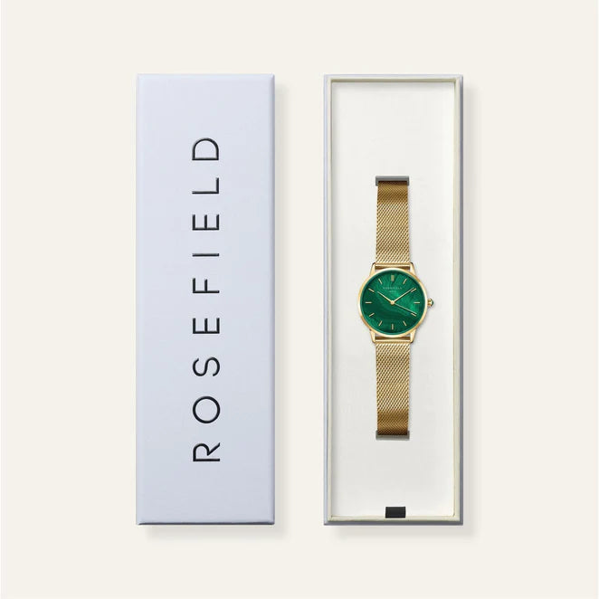 Rosefield Pearl edit mesh horloge PEGMG-R10