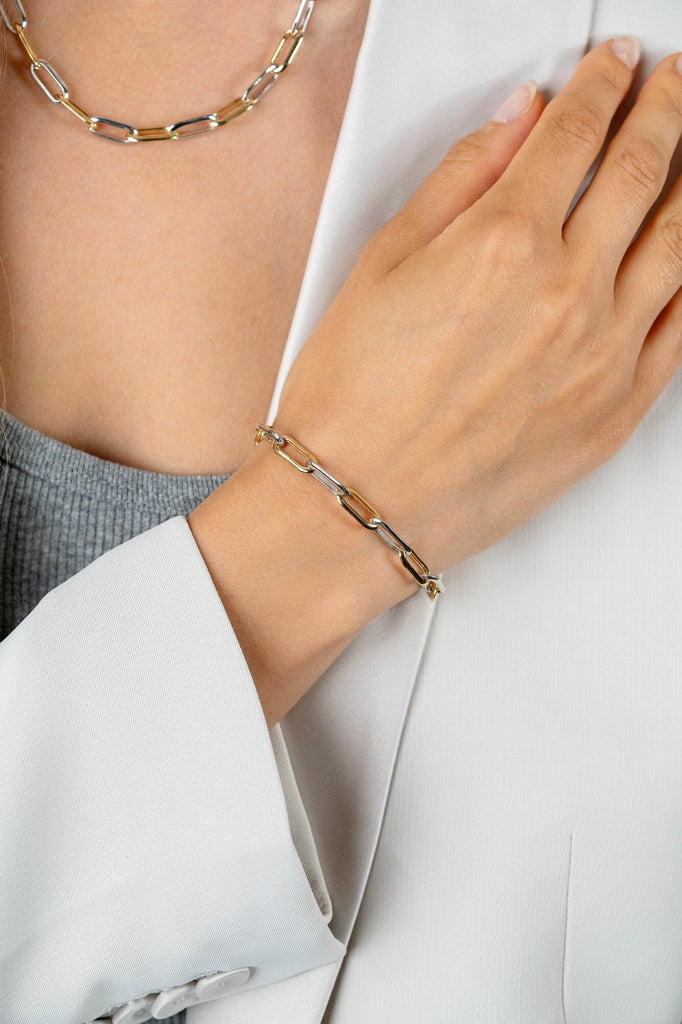 Zinzi zilveren armband geel verguld ZIA2668