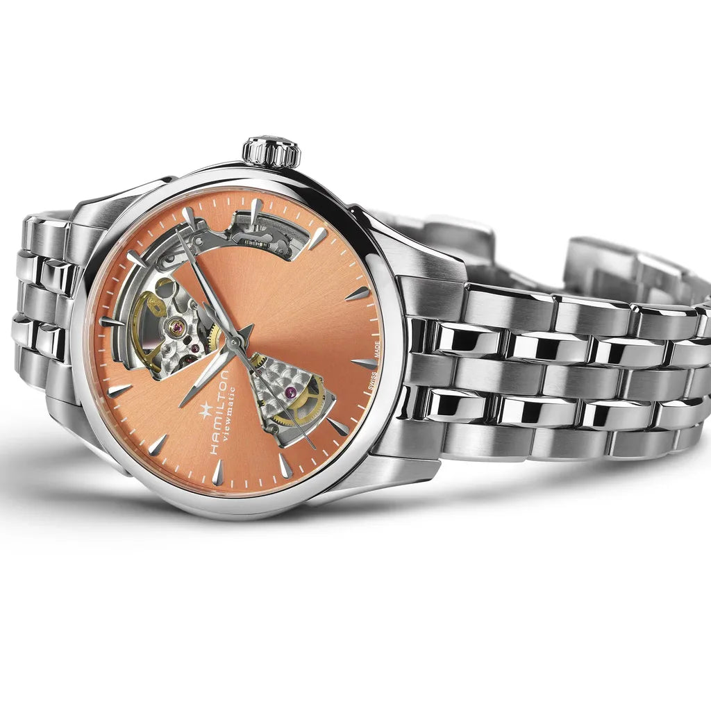 Hamilton Jazzmaster Open Heart Lady Automatic horloge H32215100