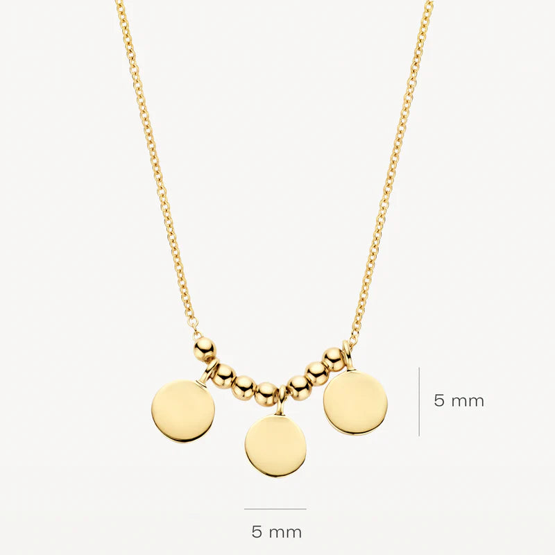 Blush Jewels 14 karaat gouden collier 3170YGO