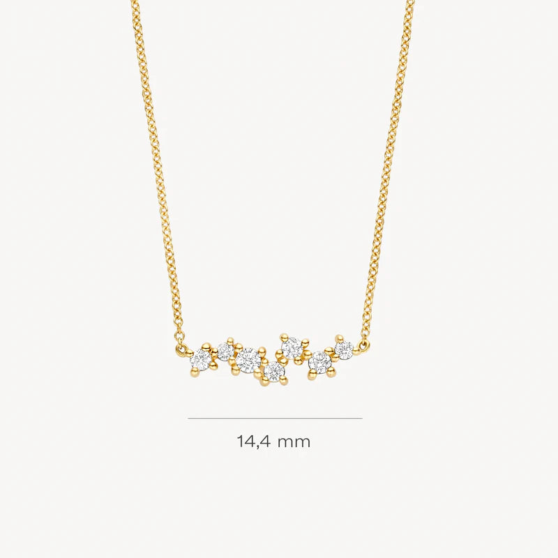 Blush Jewels 14 karaat gouden collier 3191YZI