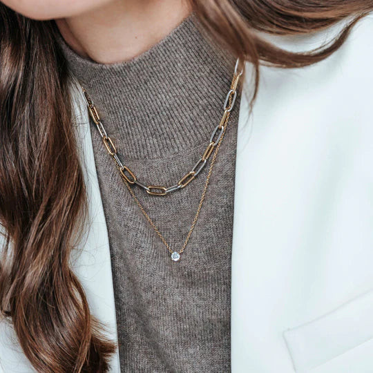 Ti Sento Milano zilveren collier 3947BI