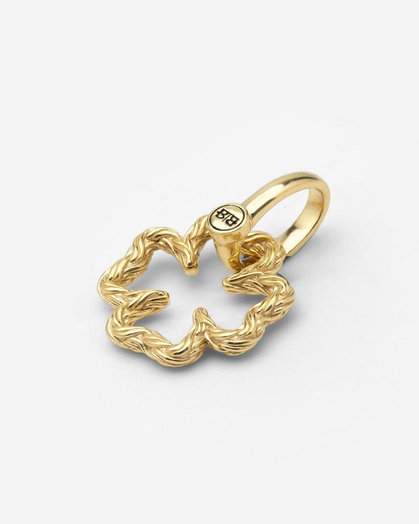 Katja Mini Klaver Hanger Verguld 058GV one
