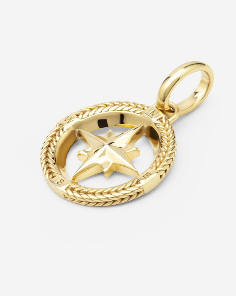 Barbara Mini Kompas Hanger Verguld 059GV