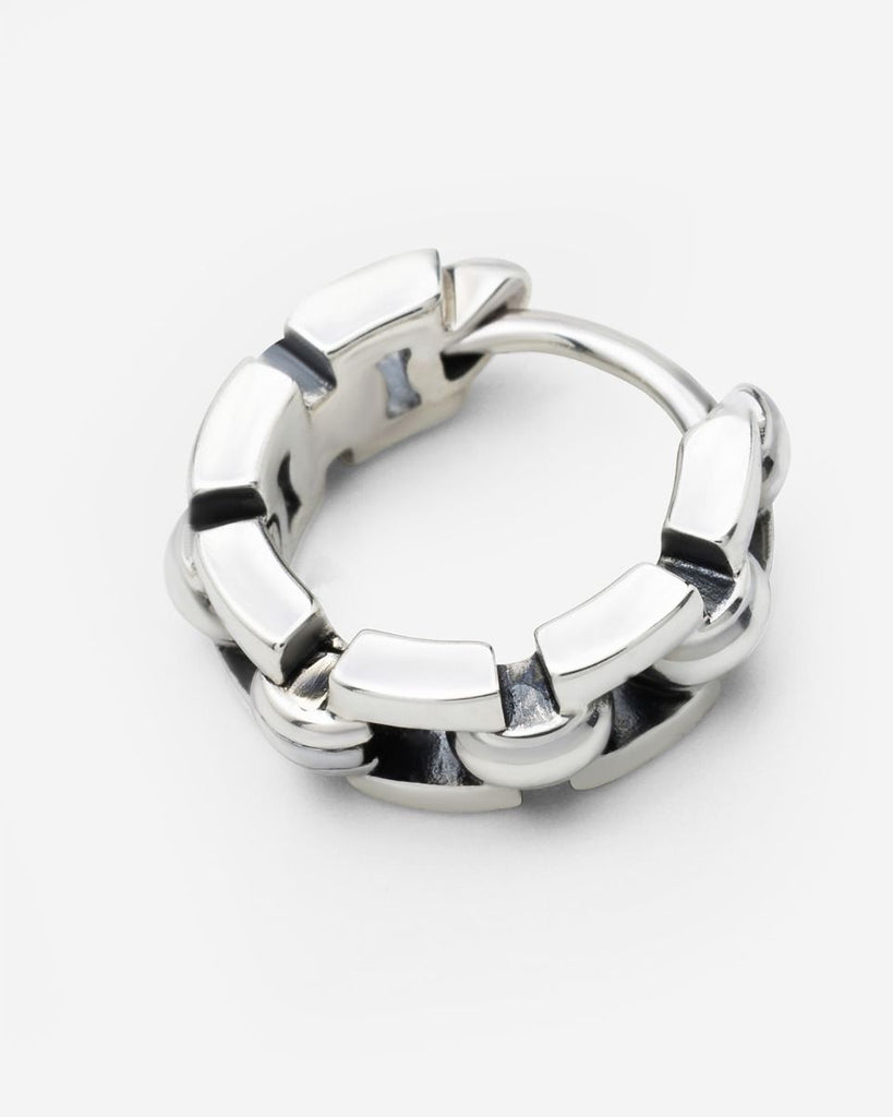 Batul Hoop Zilver Single Piece 069 one