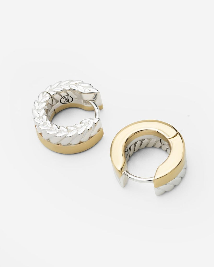 Barbara Dual Hoops Set Zilver Verguld 199GV one
