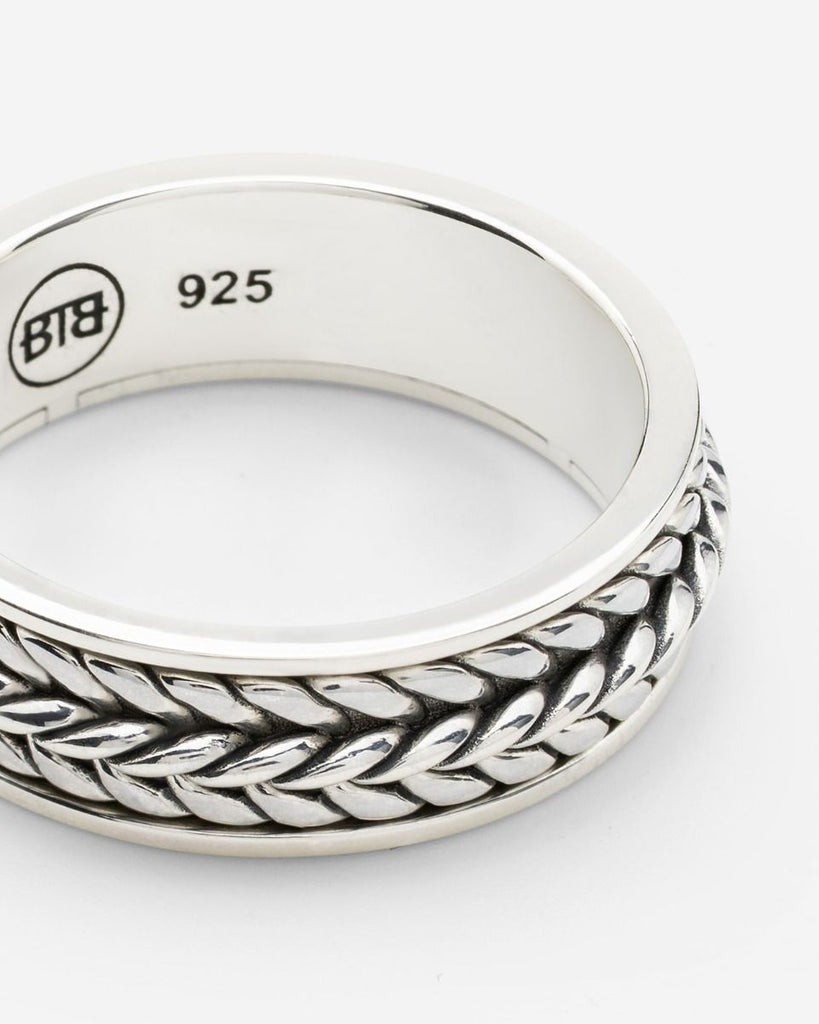 Buddha to Buddha zilveren ring 204 Nurul XS Spinning Ring Zilver