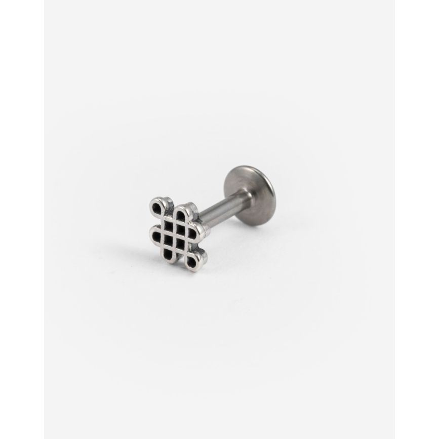 Buddha to Buddha 472 Endless Knot Stud