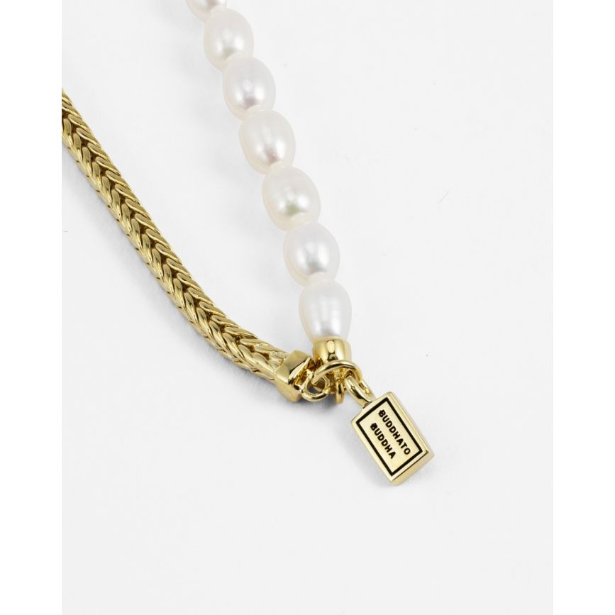 Buddha to Buddha Collier 713GV Barbara Pearl verguld
