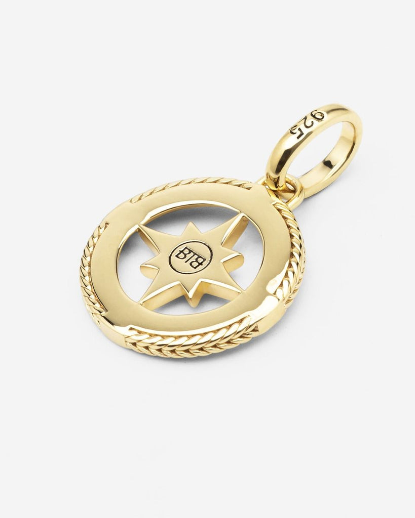 Barbara Mini Kompas Hanger Verguld 059GV