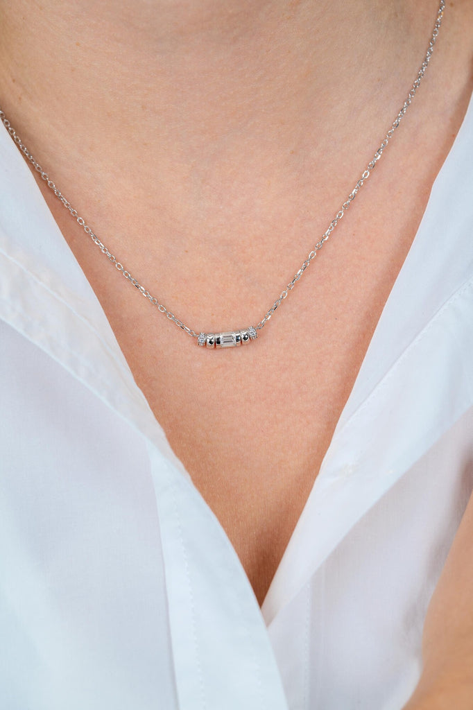 Zinzi zilveren collier ZIC2812