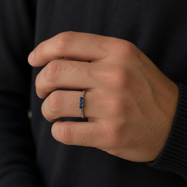 Blauwe sieraden