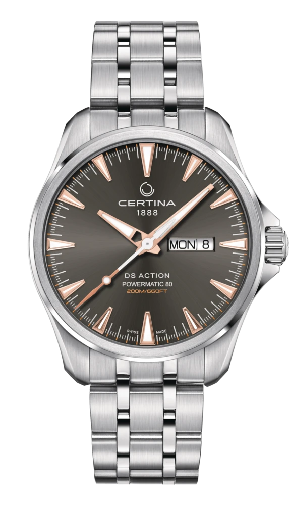 Certina DS Action Day-Date Powermatic 80 horloge C0324301108101