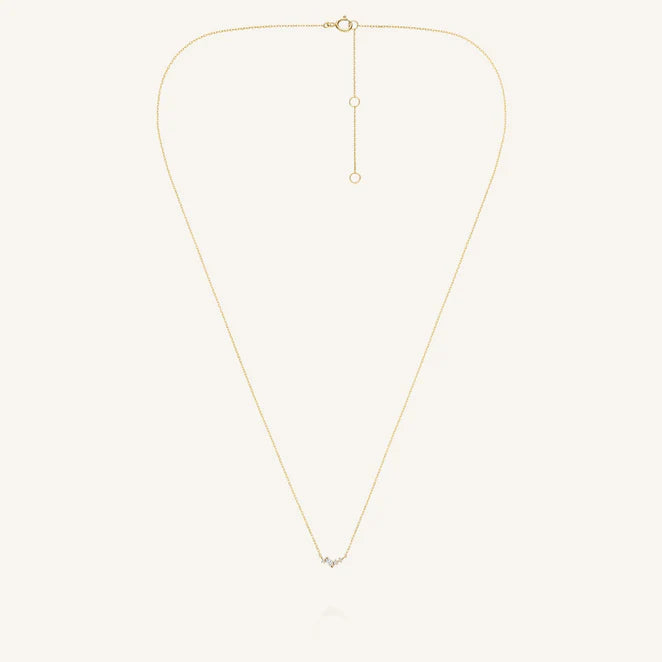 Rosefield 14kt Lab Daimonds Celestial Necklace