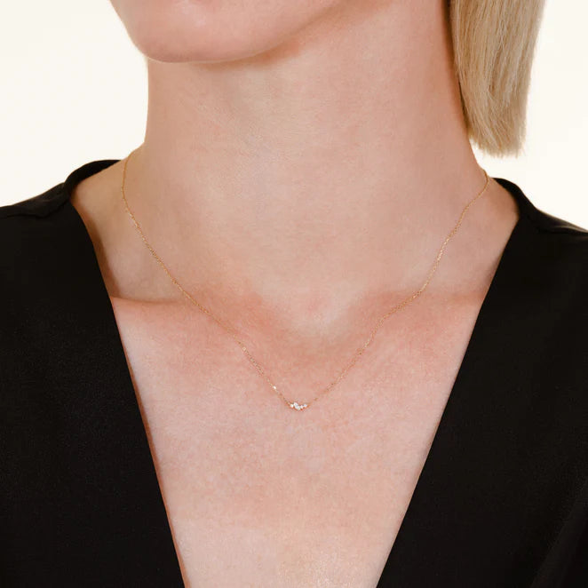 Rosefield 14kt Lab Daimonds Celestial Necklace