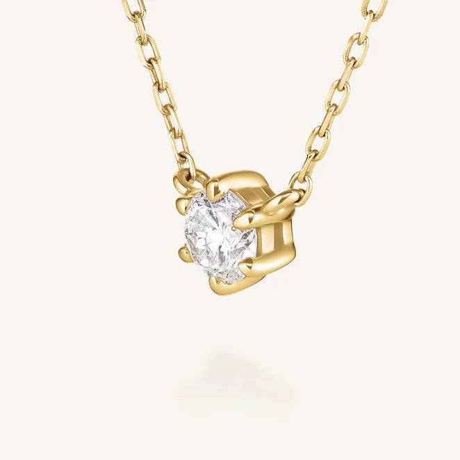 Rosefield 14kt Lab Daimonds Stella Necklace