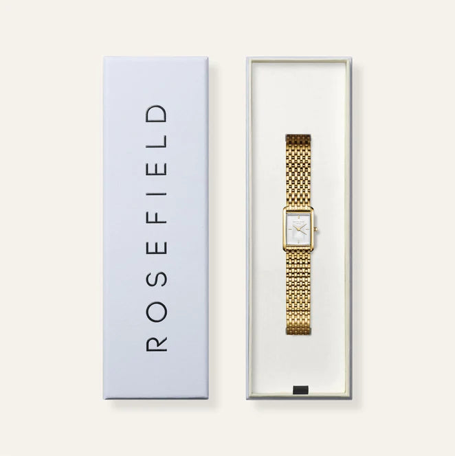 Rosefield Heirloom white horloge HWGSG-H01