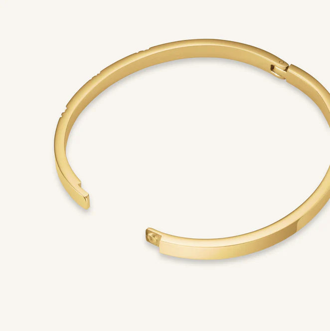 Rosefield Lines Crystals Bangle