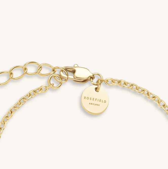 Rosefield Jewelry Pave Leaf Bracelet