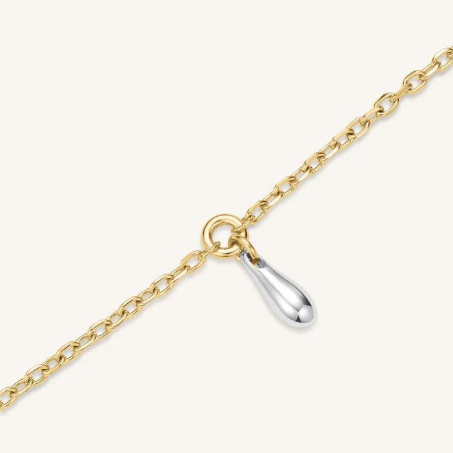 Rosefield Jewelry Duotone Drop Necklace