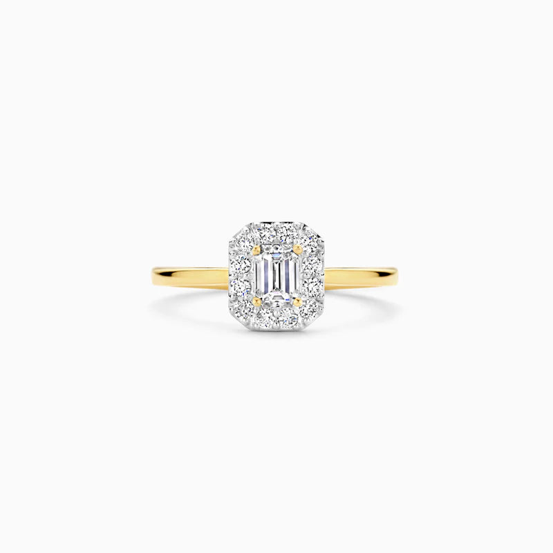 Blush Lab Diamonds ring 14K geel goud met lab diamant LG1011Y