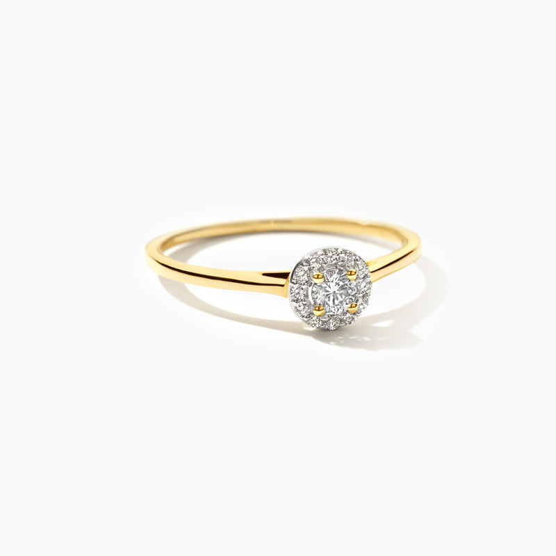 Blush Lab Diamonds ring 14K geel goud met lab diamant LG1023Y