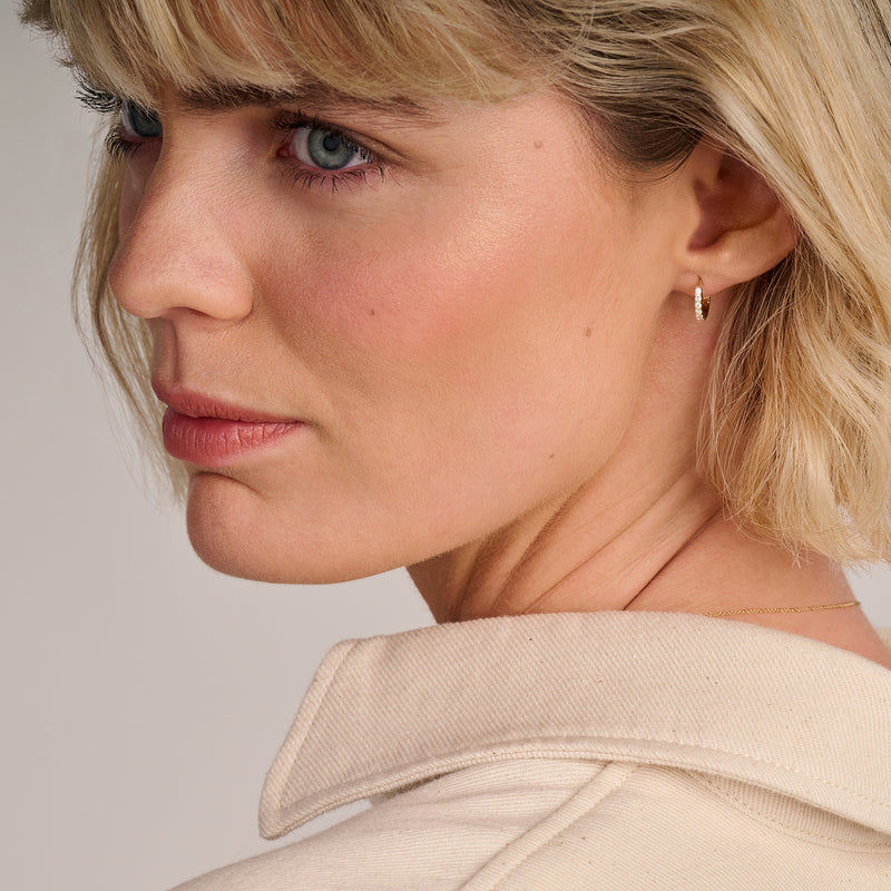 Blush Lab Diamonds oorringen 14K geel goud LG7029Y