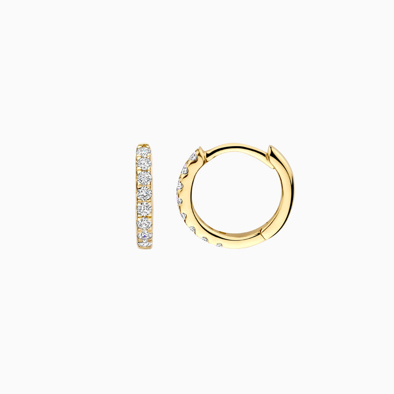 Blush Lab Diamonds oorringen 14K geel goud LG7029Y