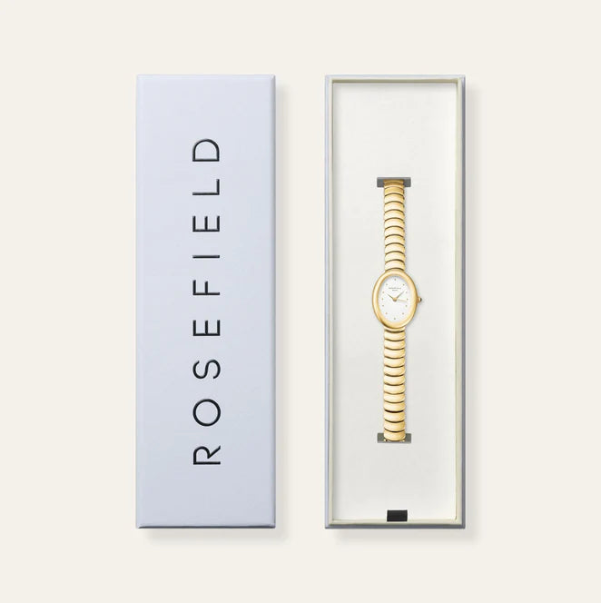 Rosefield Ovale horloge OVWGSG-OV19