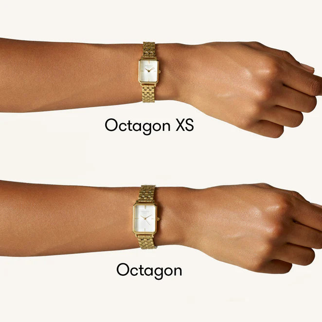 Rosefield Octagon XS horloge OWDSG-O62
