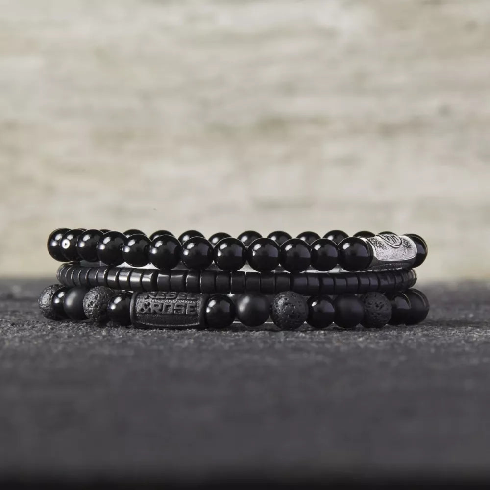 Rebel & Rose Slices - The Black Stone 4mm