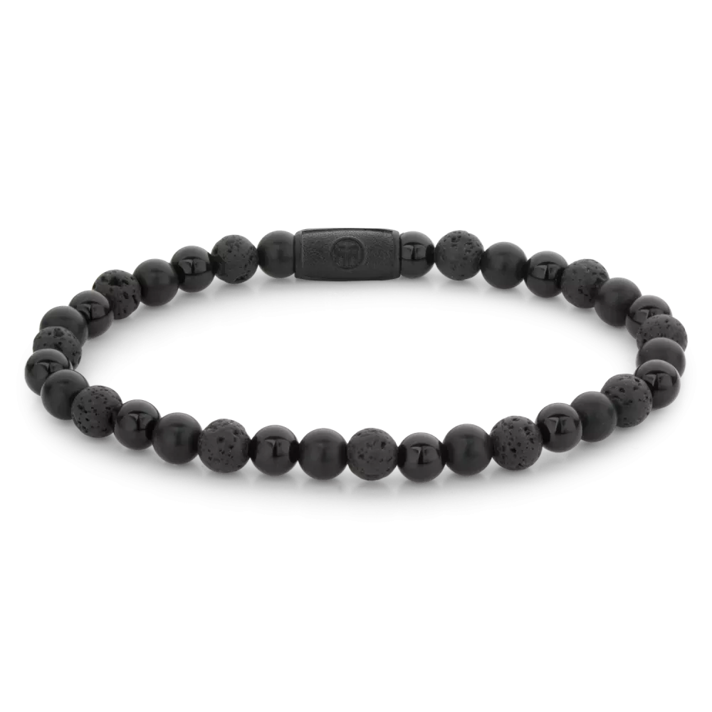 Rebel & Rose Black Rocks - All-Black 6mm