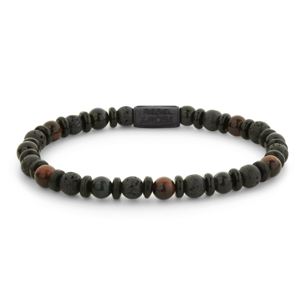 Rebel & Rose Variations Mix-Black 6mm