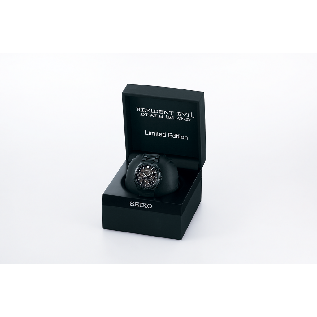 Seiko GPS Solar Astron Limited Edition Resident Evil Death Island horloge SSH129J1
