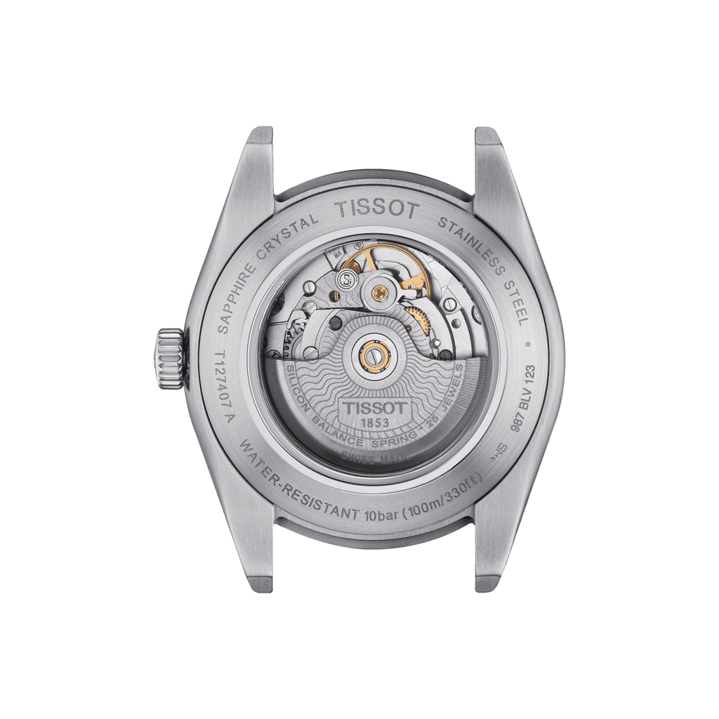 Tissot T- Classic Gentleman Powermatic 80 Silicium horloge T1274071104100