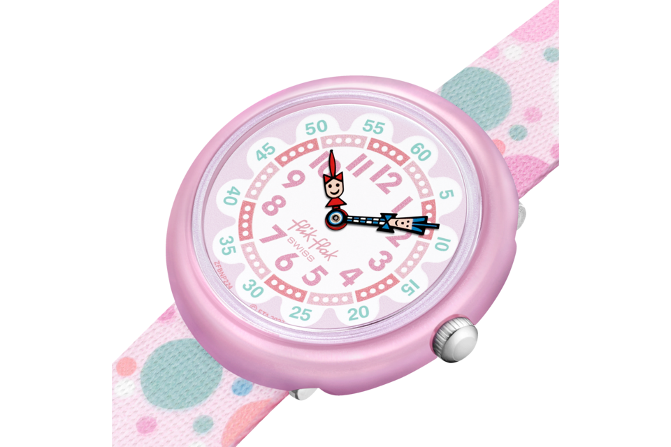 Flik Flak Flying Bubbels kinderhorloge FBNP224