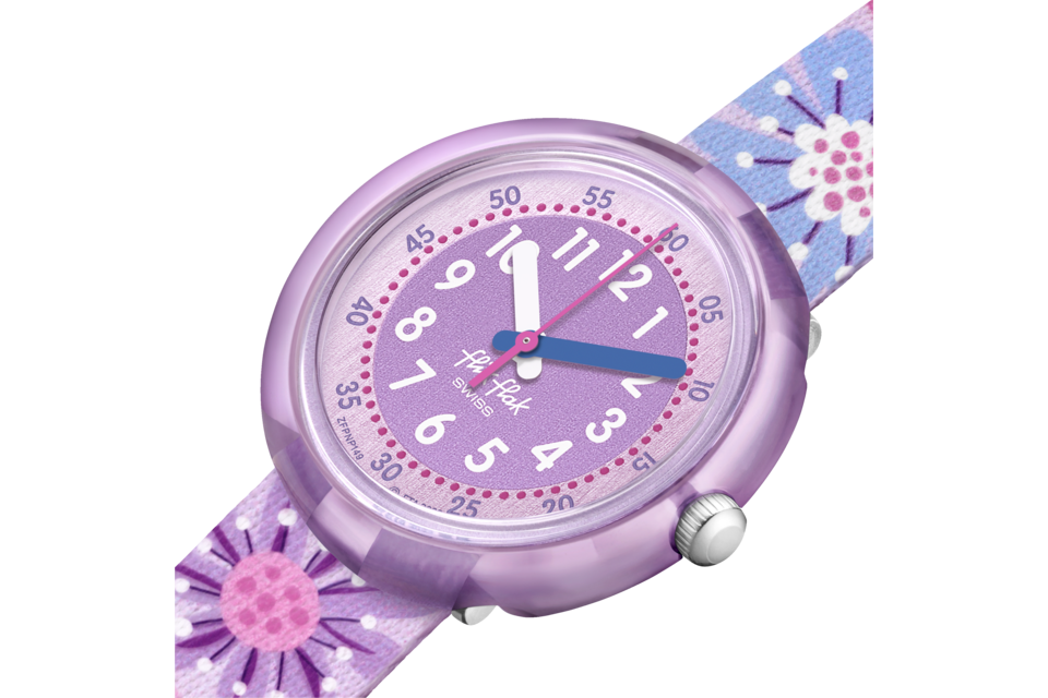 Flik Flak 'Flower Chaos' kinderhorloge FPNP149