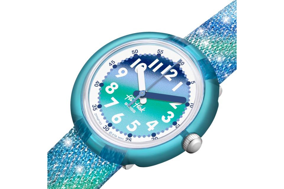 Flik Flak 'Frozen Rainbow' kinderhorloge FPNP153