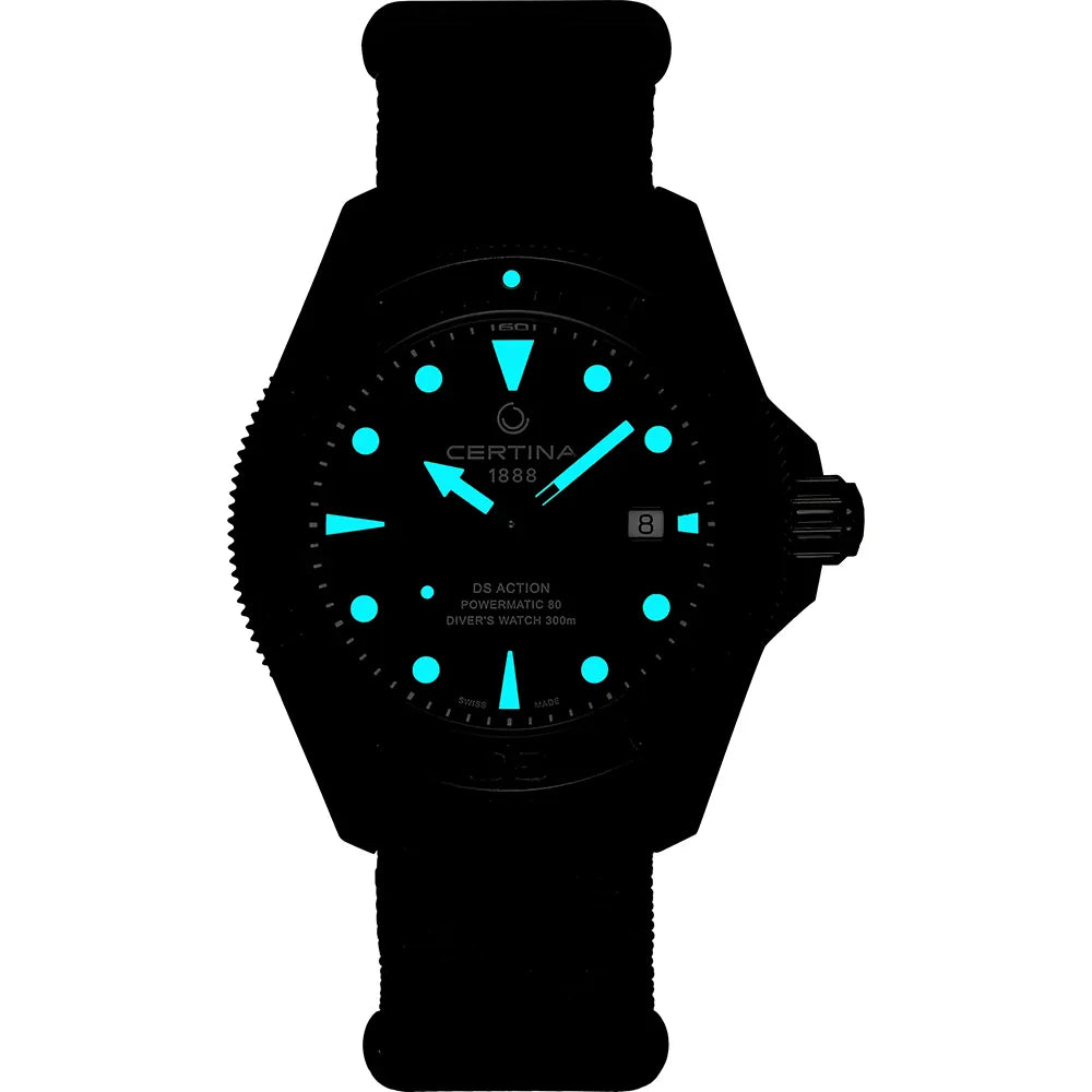 Certina DS Action Powermatic 80 Diver's horloge C0326073805100